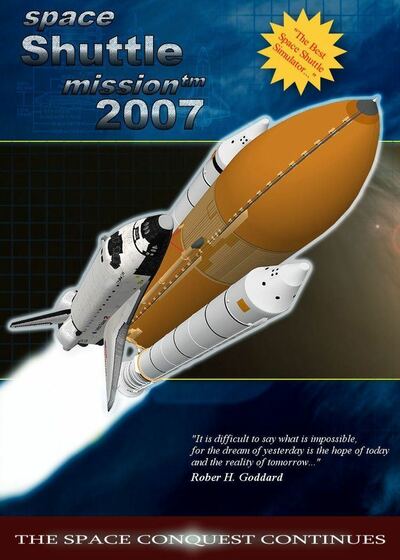 Pochette Space Shuttle Mission 2007 version PC Windows