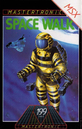Pochette Space Walk version MSX