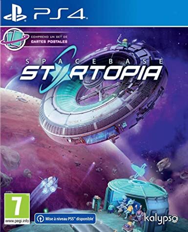 Pochette Spacebase Startopia version PlayStation 4