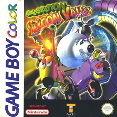 Pochette SpaceStation : Silicon Valley version GameBoy/Color