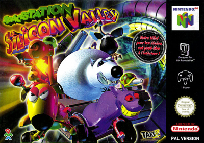 Pochette SpaceStation : Silicon Valley version Nintendo 64