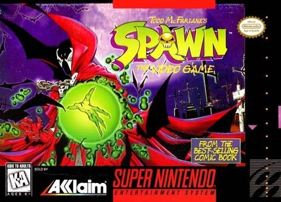 Pochette Spawn version Super Nintendo