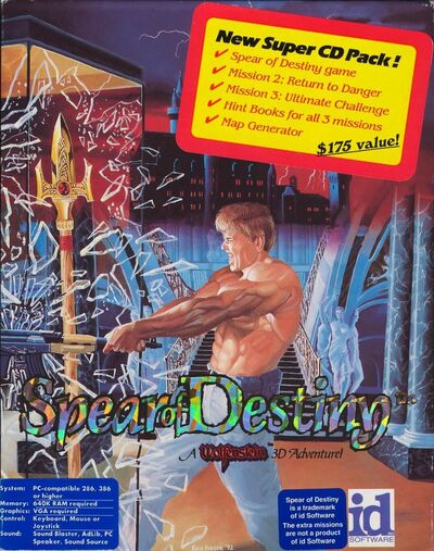 Pochette Spear of Destiny version PC Windows