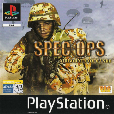 Pochette Spec Ops : Airborne Commando version PlayStation