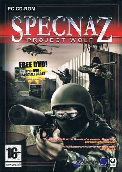 Pochette Specnaz : Project Wolf version PC Windows