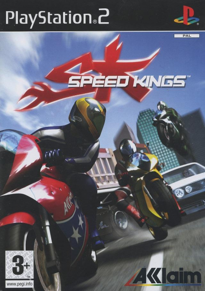 Pochette Speed Kings version PlayStation 2