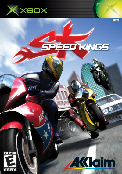 Pochette Speed Kings version Xbox