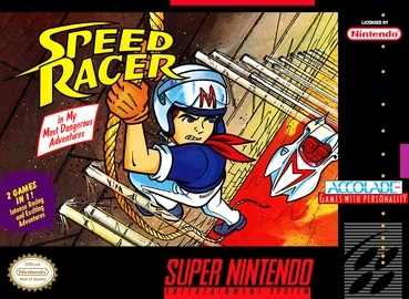 Pochette Speed Racer in My Most Dangerous Adventures version Super Nintendo