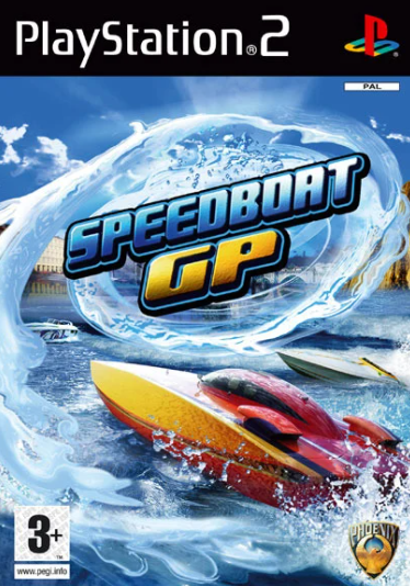Pochette Speedboat GP version PlayStation 2