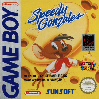 Pochette Speedy Gonzales version GameBoy/Color