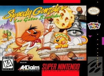 Pochette Speedy Gonzales in Los Gatos Bandidos version Super Nintendo