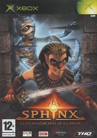 Pochette Sphinx et la malediction de la momie version Xbox