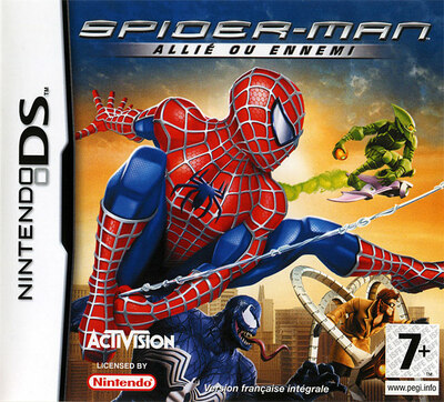 Pochette Spider-Man : Allié ou Ennemi version DS