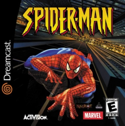 Pochette Spider-Man version Dreamcast