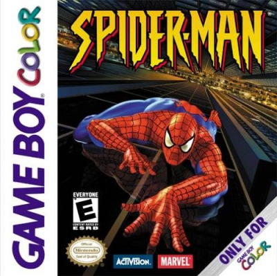 Pochette Spider-Man version GameBoy/Color