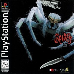Pochette Spider : The Video Game version PlayStation