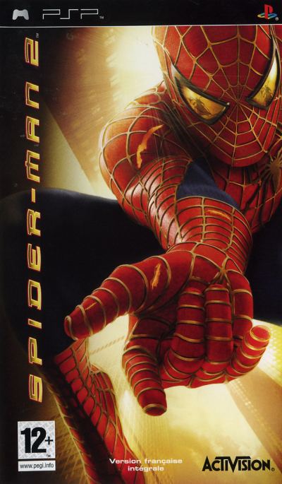 Pochette Spider-Man 2 version PSP