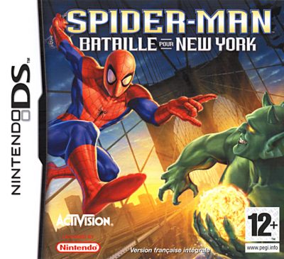 Pochette Spider-Man : Bataille pour New York version DS