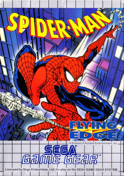 Pochette Spider-Man version GameGear