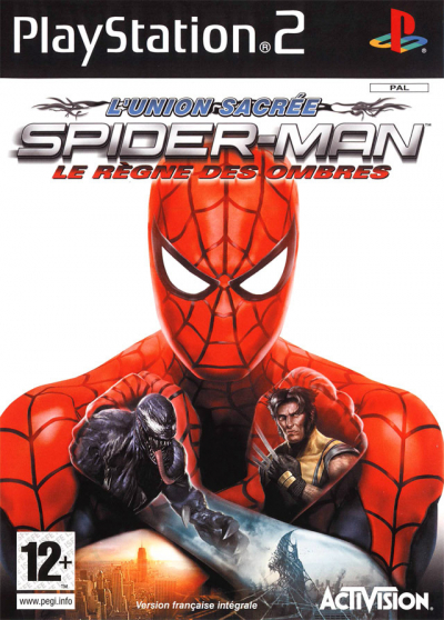 Pochette Spider-Man : le règne des ombres version PlayStation 2