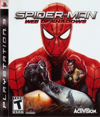 Pochette Spider-Man : le règne des ombres version PlayStation 3