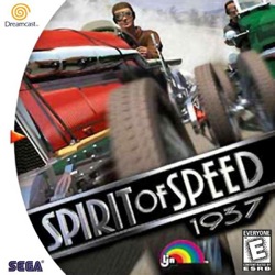Pochette Spirit of Speed 1937 version Dreamcast