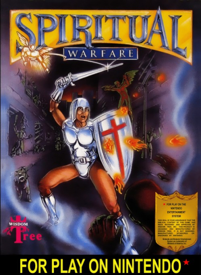 Pochette Spiritual Warfare version NES