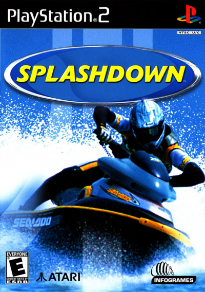 Pochette Splashdown version PlayStation 2