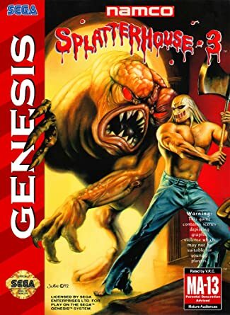 Pochette Splatterhouse 3 version Megadrive