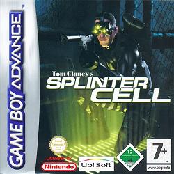 Pochette Tom Clancy's Splinter Cell version GameBoy Advance