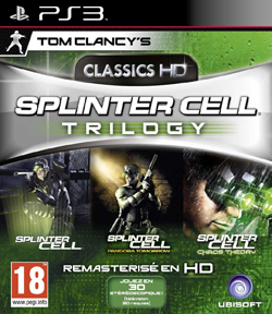 Pochette Tom Clancy's Splinter Cell Trilogy version PlayStation 3