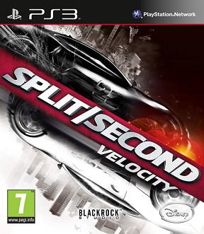 Pochette Split/Second Velocity version PlayStation 3