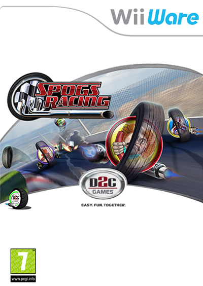 Pochette SPOGS Racing version Wii