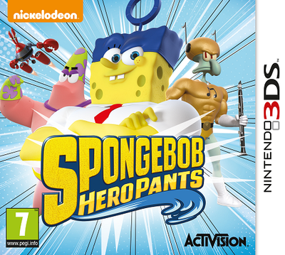 Pochette SpongeBob HeroPants version 3DS
