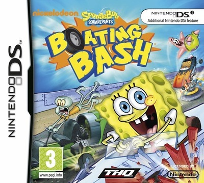 Pochette SpongeBob's Boating Bash version DS