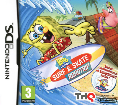 Pochette SpongeBob's Surf & Skate Roadtrip version DS