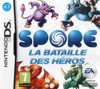 Pochette Spore : La bataille des Héros version DS