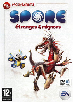 Pochette Spore : Pack d'Eléments Etranges & Mignons version PC Windows
