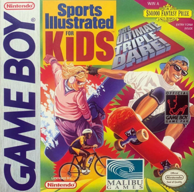 Pochette Sports Illustrated for Kids : The Ultimate Triple Dare version GameBoy