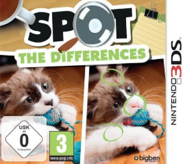 Pochette Spot the Differences! version 3DS