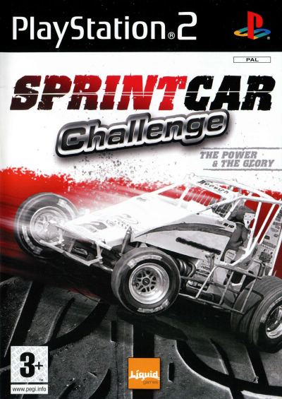 Pochette Sprint Car Challenge version PlayStation 2