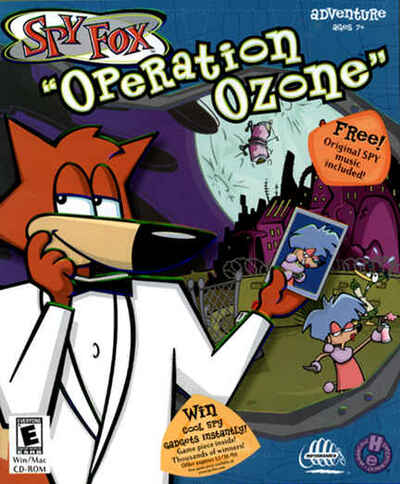 Pochette Spy Fox 3 : Opération Ozone version PC Windows