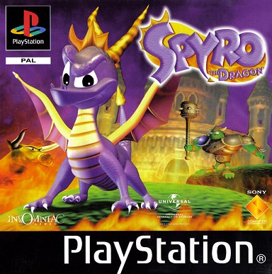 Pochette Spyro le dragon version PlayStation