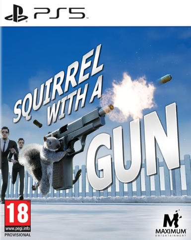 Pochette Squirrel with a Gun version PlayStation 5