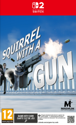 Pochette Squirrel with a Gun version Switch 2