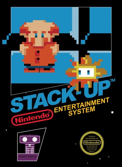 Pochette Stack-Up version NES