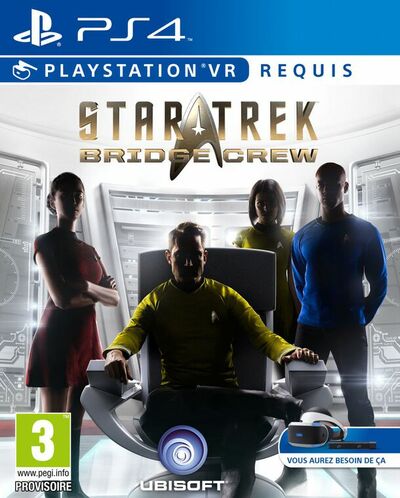 Pochette Star Trek : Bridge Crew version PlayStation 4