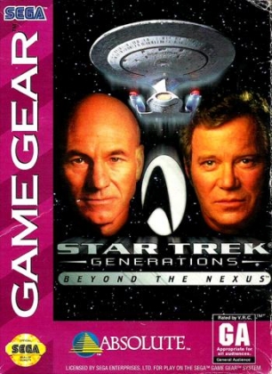 Pochette Star Trek - Generations : Beyond the Nexus version GameGear