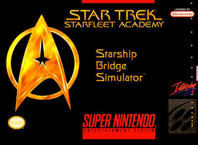 Pochette Star Trek : Starfleet Academy version Super Nintendo
