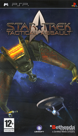 Pochette Star Trek : Tactical Assault version PSP